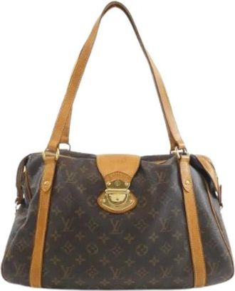 Louis Vuitton Pre-owned Monogram Schoudertas - Dames - Vintage Schoudertas - Bruin - ONE Size - Vintage