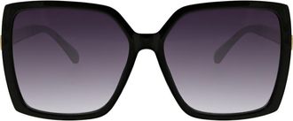 BCBGeneration 60mm Glam Square Sunglasses in Black at Nordstrom Rack