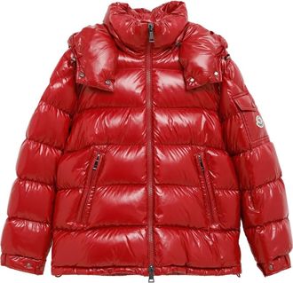 Moncler Piumino Maire con cappuccio - Rosso