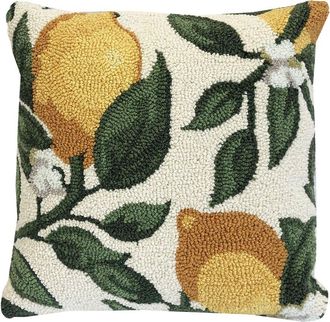The Rug Market Lemon Vine 18x18in Pillow