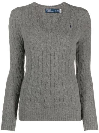 Polo Ralph Lauren Kabelgebreide trui - Grijs