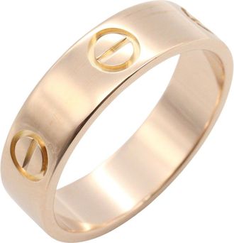Cartier Gold Pink Gold (18K) Band Ring (Pre-Owned)