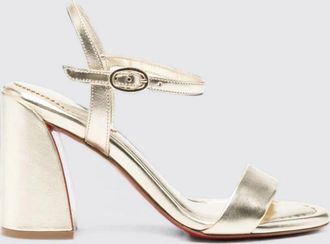Christian Louboutin Sandalo Jane in pelle laminata