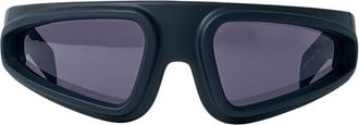 Rick Owens Ryder Zonnebril - unisex - Zonnebrillen - Zwart - ONE Size - Nylon - Accessoires