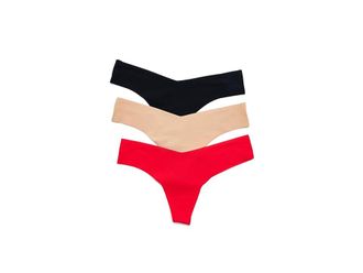 Commando 3PK CT01 BLK TNU POY Womens Underwear Pack : SM/MD