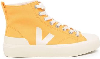 Veja Wata II high-top sneakers - men - Organic Cotton/Fabric/Rubber - 37 - Orange