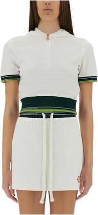 Casablanca Dames, Jurken, Wit, Maat: XS Katoen