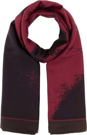 Alexander McQueen Twill Foulard Sjaal - Dames - Zijden sjaals - Veelkleurig - ONE Size - Accessoires