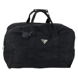 Prada Borsa Weekend in Nylon Pre-owned - - Pre-owned - Donna - Nero - ONE SIZE
