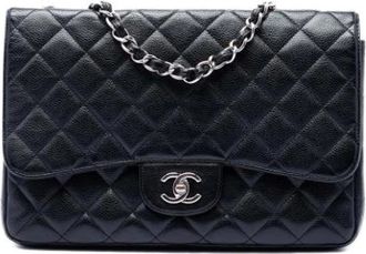 Chanel Pre-owned Classic Jumbo Single Flap - - Pre-owned - Donna - Nero - ONE SIZE
