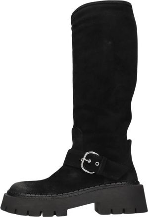 Vic Mati&eacute; 1H4414D Hoge Laars - Dames - Hoge Laarzen - Zwart - 38 EU - Leer - Schoenen