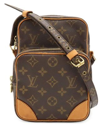 Louis Vuitton Brown Coated/Waterproof Canvas Amazon (Authentic Pre-Loved)