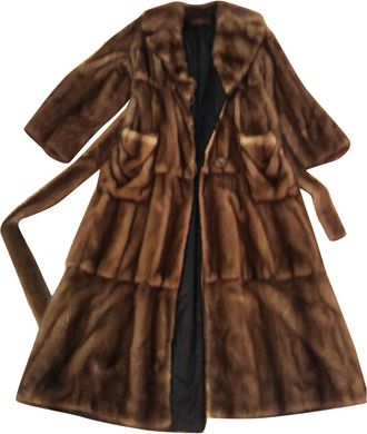 Fendi wild Mink Reversible Fur coat