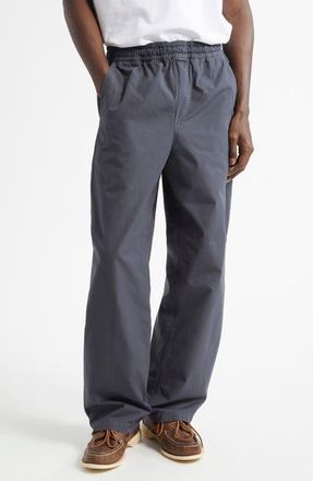 Palmes Lucien Cotton Ripstop Pants in Charcoal at Nordstrom, Size 36 Us