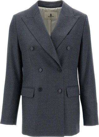 Barena Blazers - Dames - Blazers - Grijs - S - Wol - Jassen