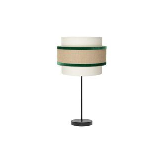 Fabrilamp L&aacute;mpara De Sobremesa Gr. Cornalina 1xe27 Beis/verde 30d