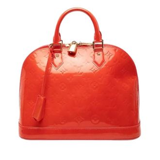 Louis Vuitton Pre-owned Handbags, female, Orange, Size: ONE SIZE Pre-owned Alma PM