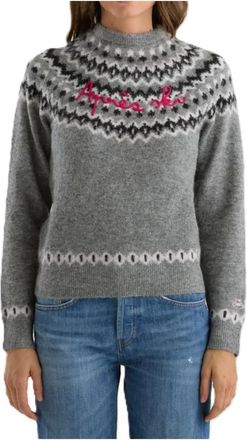 MC2 Saint Barth New Queen Nordic Sweatshirt - Dames - Coltruien - Veelkleurig - M - Wol - Truien & Vesten