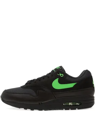 Nike Air Max 1 sneakers - men - Calf Suede/Calf Leather/Fabric/Fabric/Rubber - 11.5 - Black