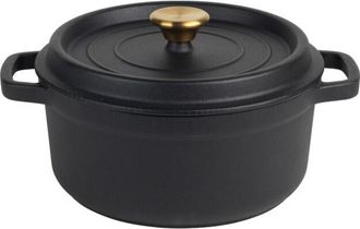 Russell Hobbs Olla De Hierro Fundido Russell Hobbs Rh02524beu7 De 24 Cm, Color Negro