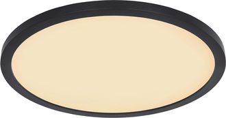 Globo Lighting Plaf&oacute;n - Sapana - Negro - Pl&aacute;stico - &Oslash; 42cm - Led - - Globo