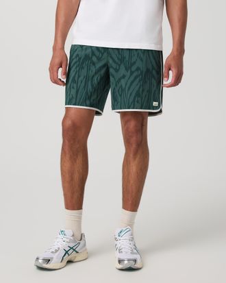 Vuori Clothing Banks Shorts Unlined 7 | Agate Green Mirage | XS, Size Extra Small