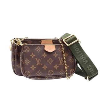 Louis Vuitton Pre-owned Cross Body Bags, female, Brown, Size: ONE SIZE Pre-owned Pochette Shoulder Bag