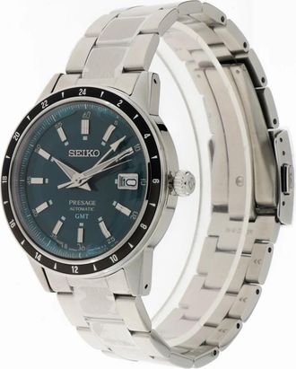 Seiko Presage Style 60s Automatisch GMT Horloge - Dames - Horloges - Blauw - ONE Size - Accessoires
