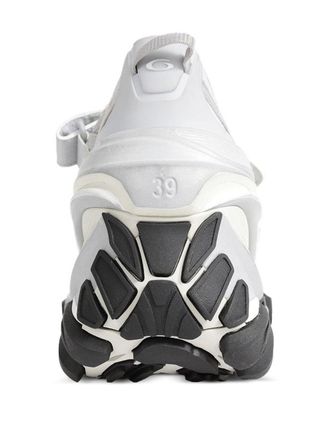 Balenciaga Mesh and Leather Sneakers - White