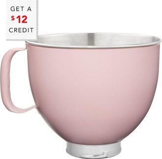KitchenAid 5qt Tilt-Head Colorfast Stainless Steel Bowl with $12 Credit