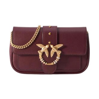 Pinko Love Bag Pocket - Bags - Mujer - Marr&oacute;n - ONE SIZE
