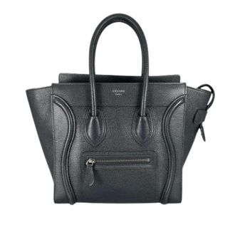 Celine Pre-owned Handbags, female, Black, Size: ONE SIZE Pre-owned Vintage Handbag