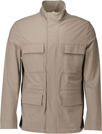 Duno Taupe Obsidian Stijlvolle Jas - Heren - Zomerjassen - Beige - M - Polyester - Jassen