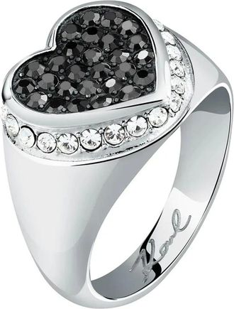 Karl Lagerfeld Klayd27 Ring - Dames - Accessoires - Grijs - Maat: 57 MM