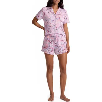 Vera Bradley 3-Piece Notch Pajama Set in Ivory at Nordstrom Rack, Size X-Large
