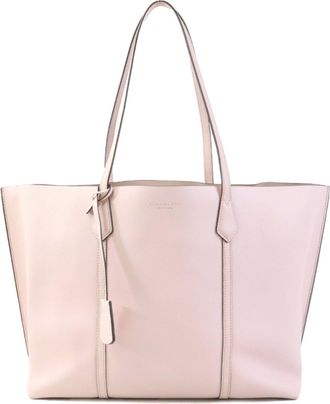 Tory Burch Light Pink Leather Shoulder Bag Tote Bag (Pre-Owned)