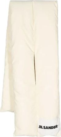 Jil Sander Accessoires, Dames, Beige, ONE Size, Dons Sjaal 01