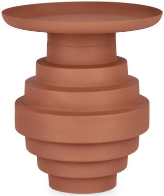 BIZZOTTO Design Beistelltisch Amba &oslash; 35.5 x 40 cm, Terracotta