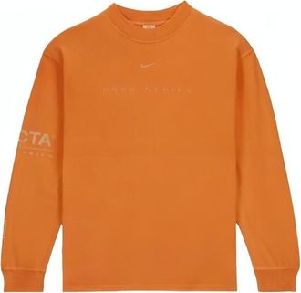Nike x NOCTA Drake 8K Peaks Long-Sleeve Mock Neck Orange FQ6556-818