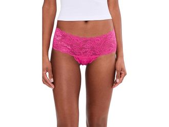 Cosabella Never Say Never Lowrider Hotpants - Hottie Womens Underwear Rosa Caldo : LG/XL, Cotton/Elastane/Lace