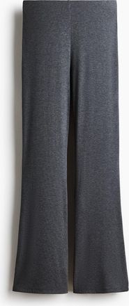 H&M Ausgestellte Jerseyhose - Grau