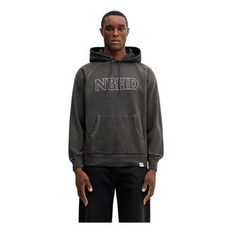 Neighborhood Heren, Sweatshirts & Hoodies, Grijs, Maat: L Katoen