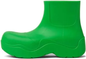Bottega Veneta Puddle Ankle Boot Grass 640043V00P03730