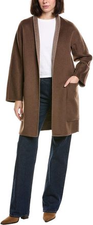 Vince Wool-Blend Reversible Coat