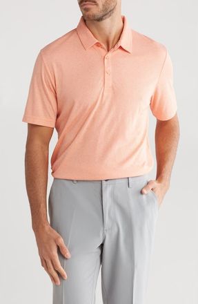 Travis Mathew Mucho Gusto Polo in Heather Melon at Nordstrom Rack, Size Xx-Large