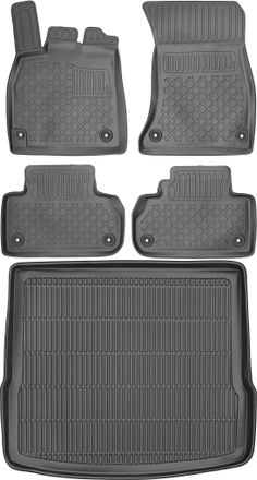 OEM Juego De Alfombrillas Para Coche Y Maletero Para Audi Q5 Ii Suv A Partir De 2017