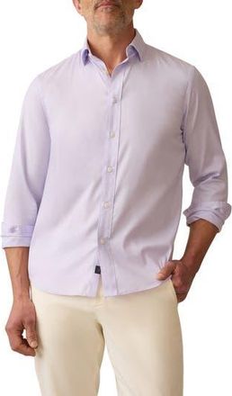 Faherty The Movement Button-Up Shirt in Spring Lavender at Nordstrom Rack, Size Xx-Large
