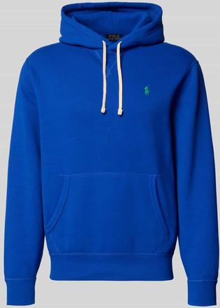 Polo Ralph Lauren Regular Fit Hoodie aus Baumwoll-Mix in Aqua, Gr&ouml;&szlig;e XXL