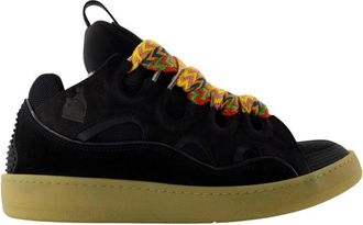 Lanvin Curb Sneakers - - Shoes - Uomo - Nero - 43 EU