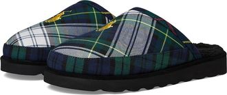 Polo Ralph Lauren Reade Scuff Slippers Mens Slippers Blackwatch Plaid : 11 M, Nylon
